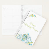 Mariage de fleurs de jardin bleu (Devant avec enveloppe)