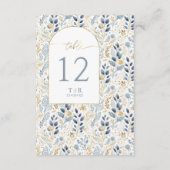 Mariage de fleurs sucrées Numéro de table ID1045 (Dos)