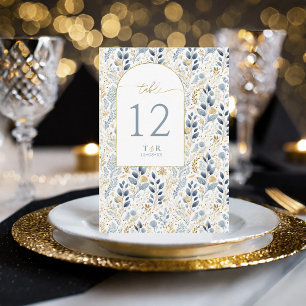 Mariage de fleurs sucrées Numéro de table ID1045