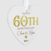 Mariage de garde d'or du 60e anniversaire moderne (devant)