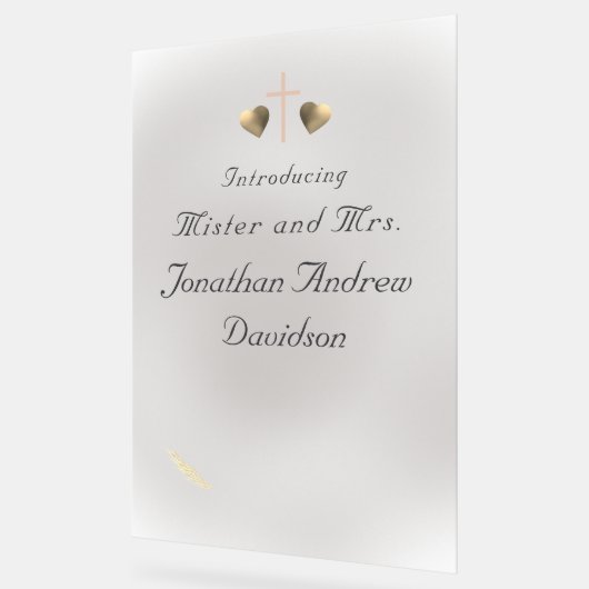 Mariage de grâce catholique (Angle)