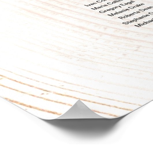 Mariage de grains de bois rustique par tableau de  (Coin)