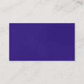 Mariage de henné violet or Carte de visite site We (Dos)