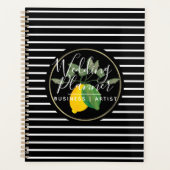 Mariage de jante de chaux moderne citron d'aquarel (Devant)