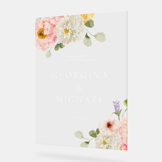 Mariage de jardin d'été doux (Angle)