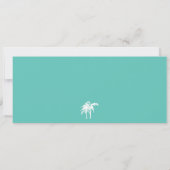 Mariage de la carte d'embarquement des îles des Ca (Dos)