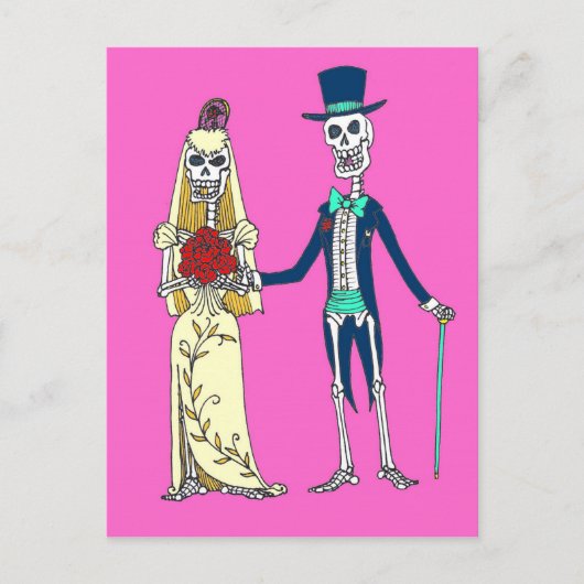 Mariage de la carte postale morte (Devant)