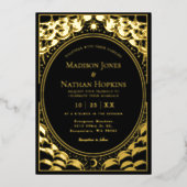 Mariage de la carte Tarot Stormy Gold Elegant (Recto)
