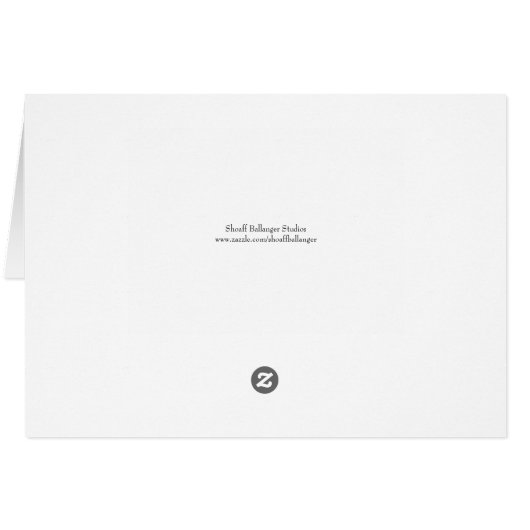 Mariage de la fête de la Saint-Patrick, Invitation (Dos Horizontal)