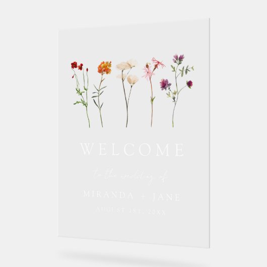 Mariage de la fleur sauvage Lesbian Pride (Angle)