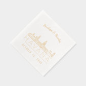 Mariage de la Havane personnalisée de l'huile d'or (Droite)