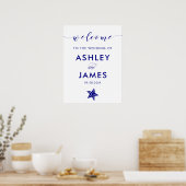 Mariage de la marine Blue Starfish Affiche de bien (Cuisine)