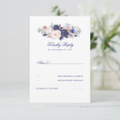 Mariage de la Marine Florals RSVP (Debout devant)