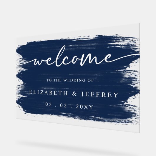 Mariage de la marine moderne - Brush Strots Welcom (Angle)