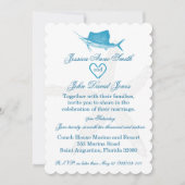 Mariage de la mer Invitation (Devant)