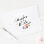 Mariage de la mère de la mariée | Autocollant (Enveloppe)