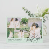 Mariage de la monnaie Collage de photos Merci de s (Debout devant)