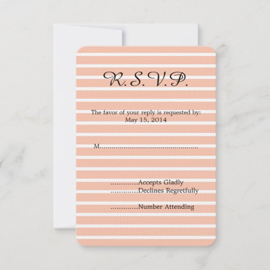 Mariage de la Pêche et des Grandes Blancs RSVP (Devant)