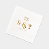 Mariage de la typographie de soleil anneaux ID1048 (Gauche)