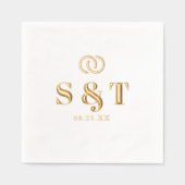 Mariage de la typographie de soleil anneaux ID1048 (Recto)