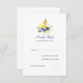 Mariage de lanterne RSVP (Devant / Derrière)