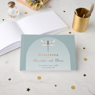 Mariage de libellules turquoise