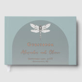 Mariage de libellules turquoise (Recto)