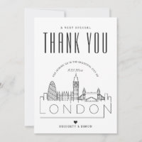 Mariage de Londres | MERCI + CARTE PHOTO