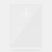 Mariage de lustre blanc (Recto)