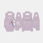 Mariage de luxe Faveurs Ballotins pour les clients (Déplié)