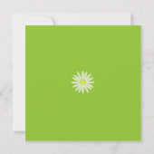 Mariage de marguerite / Invitation douche (Dos)
