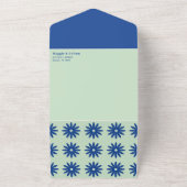 Mariage de marguerite tout en une invitation (Dehors)