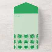 Mariage de marguerite tout en une invitation (Dehors)