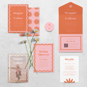 Mariage de marguerite tout en une invitation