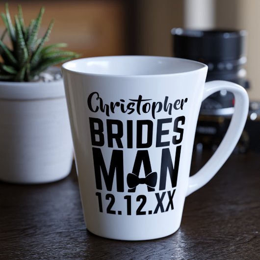 Mariage de marié Favor Latte Coffee Mug
