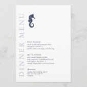 Mariage de mer Blue Wave V1 ID836 Menu (Devant)