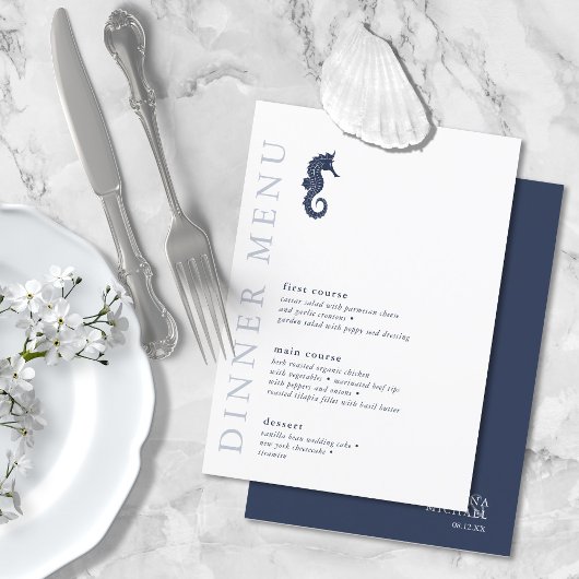 Mariage de mer Blue Wave V1 ID836 Menu