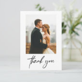 Mariage de Merci de photos simple et moderne (Debout devant)