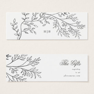 Mariage de monogramme d'antiquité à croquis de cou