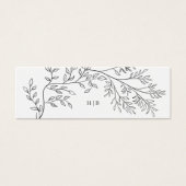 Mariage de monogramme d'antiquité à croquis de cou (Devant)