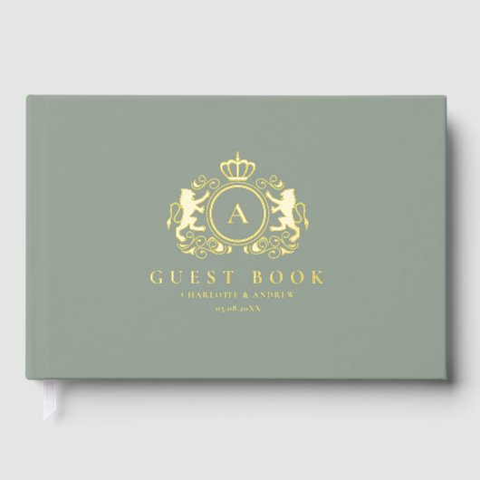 Mariage de monogramme de logo spécifique au client (Recto)