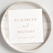 Mariage de Monogramme de mariée chic