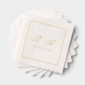 Mariage de monogramme or simple (Insitu (empilé))