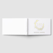 Mariage de monogramme vintage de couronne florale (Complet)