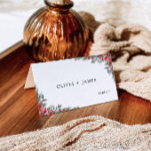 Mariage de Noël Cartes de Place Modèle