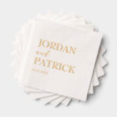 Mariage de nom personnalisé simple traditionnel (Insitu (empilé))