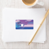 Mariage de nuit Tropical Avery Étiquette (En situation)