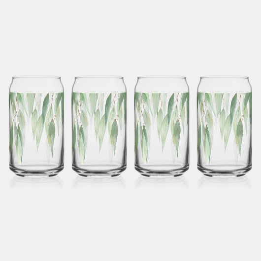 Mariage de Parties scintillant Glitzy Eucalyptus o (Dos)