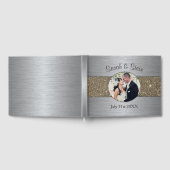 Mariage de photos Silver and Gold Sparkle Livre d' (Complet)