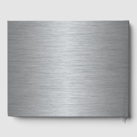 Mariage de photos Silver and Gold Sparkle Livre d' (Verso)